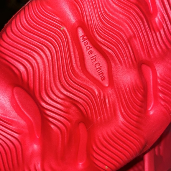 EVA Foam Slippers Slip-On Clog Foam Runner RNNR New size 13 Red Vermilion - Picture 16 of 17